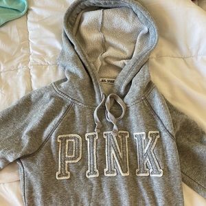VS Pink hoodie.